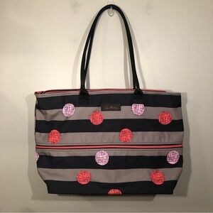 Vera Bradley Expandable Travel Tote Havana Cool Spots NWT